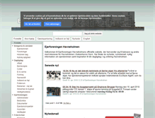 Tablet Screenshot of ef-havneholmen.dk